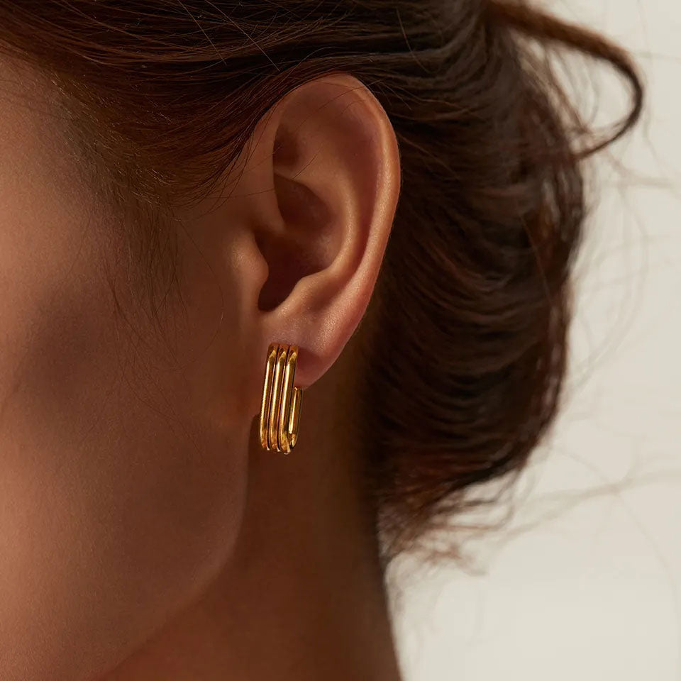 Charimelle | Kolczyki 18K Złoto