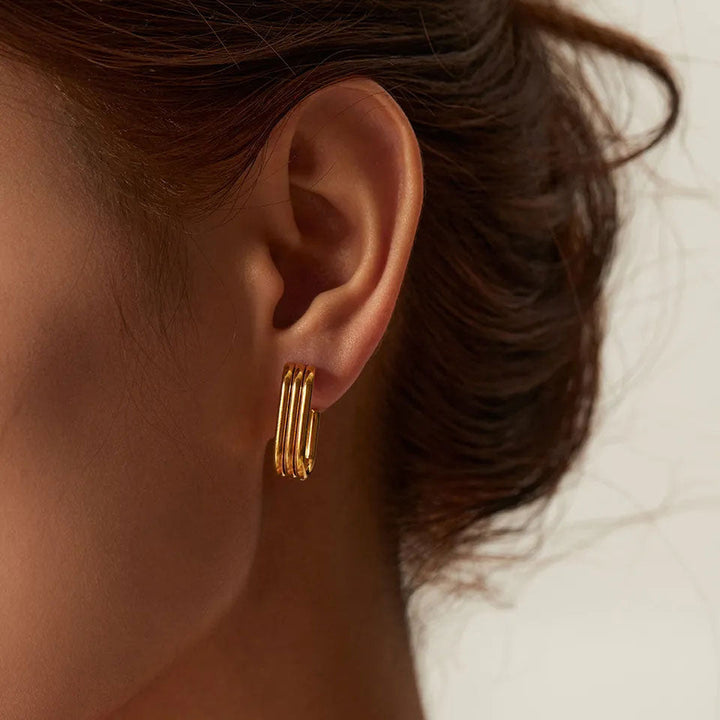 Charimelle | Kolczyki 18K Złoto