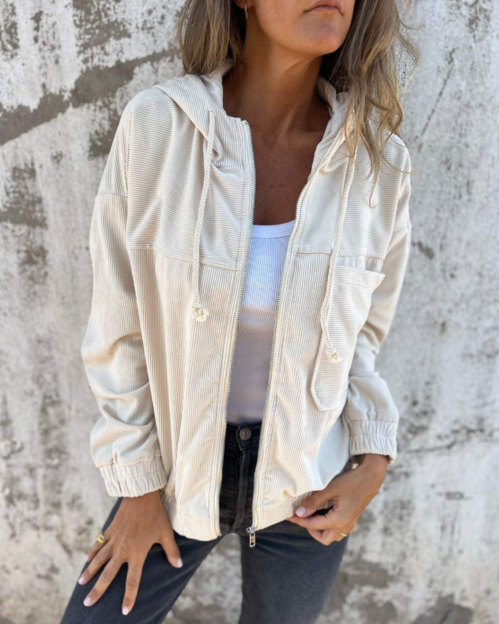 Ella | Wygodny Vest z Kapturem