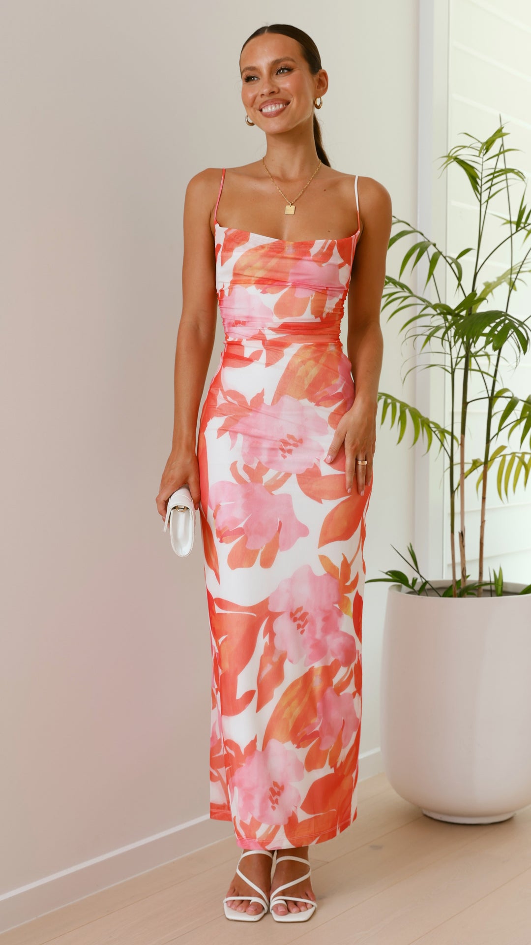 Ashley | Kwiatowa Sukienka Maxi
