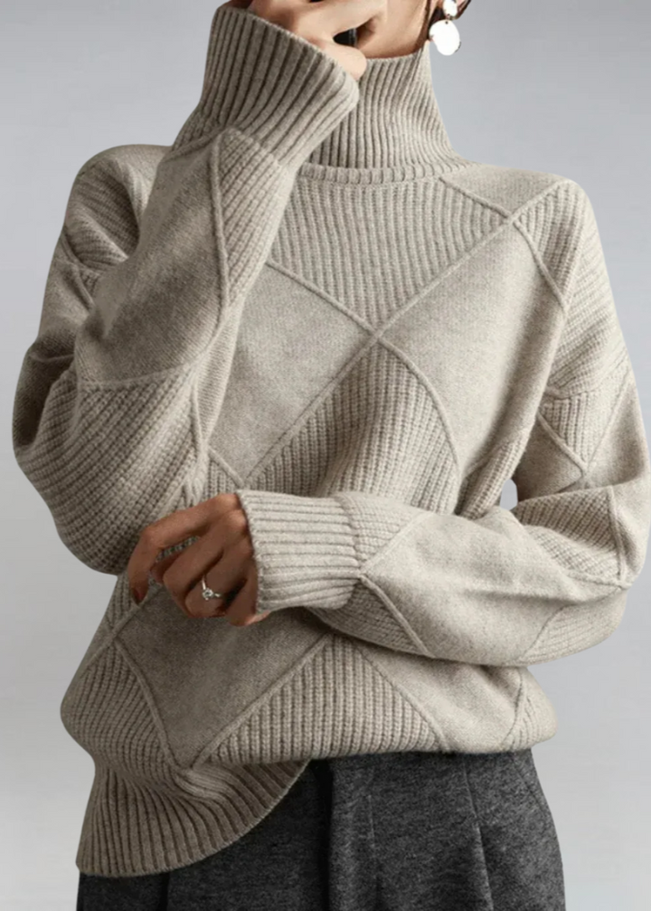 Luvianne | Sweter z Golfem