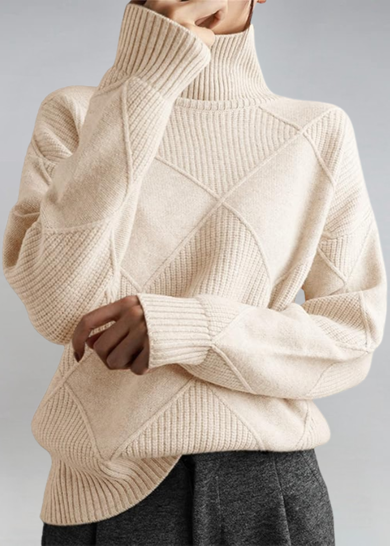 Luvianne | Sweter z Golfem
