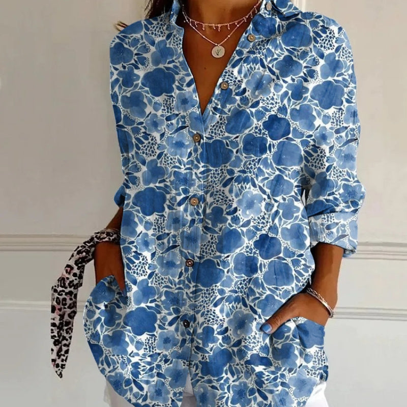 Diane | Elegancka Artystyczna Bluzka