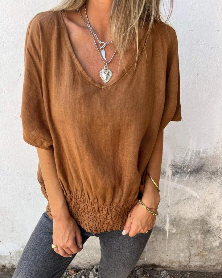 Jenny | Luźny Letni Top