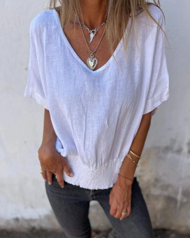 Jenny | Luźny Letni Top