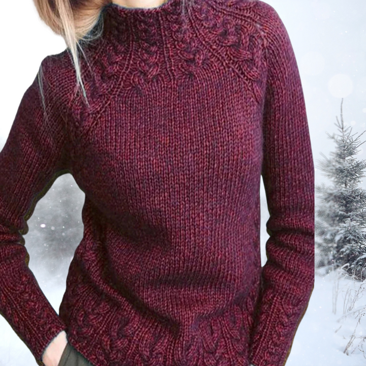 Bernadette | Sweter Vintage z Golfem