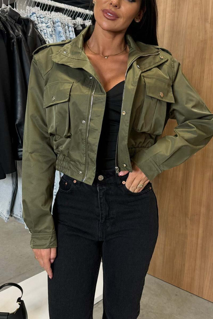 Aveline | Blazer Cargo Krótki