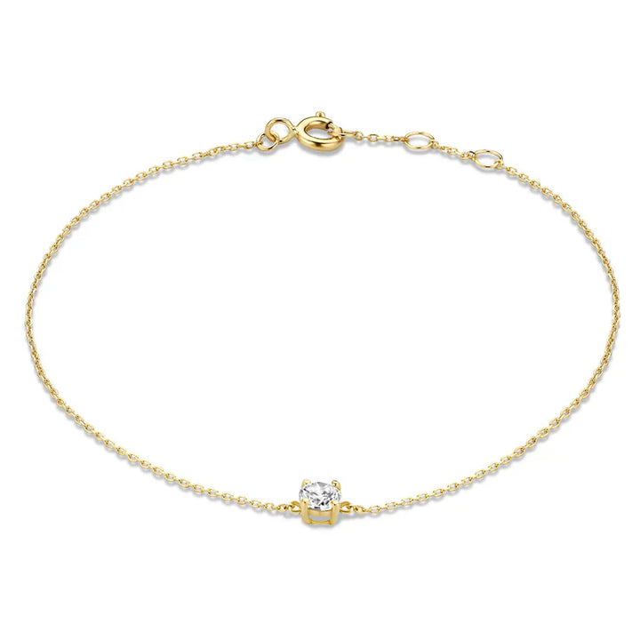 Dalynette | Bransoletka Moissanit 14K